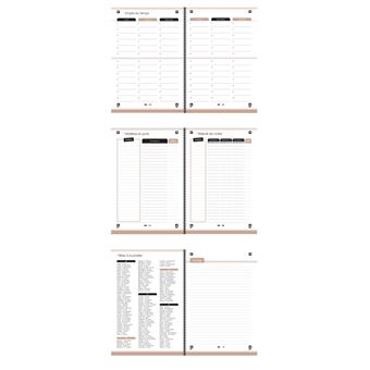 Lot Agenda Souple Français Civil 2023 First Oxford 21*27 cm Une Semaine Sur 2  pages Vertical + 1 Index Adhésif Blumie (Noir) - Cdiscount Beaux-Arts et  Loisirs créatifs