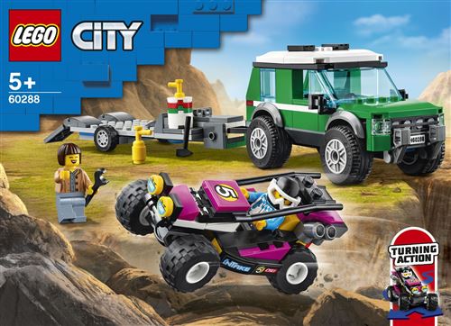 LEGO® City 60288 Transporteur de buggy de course