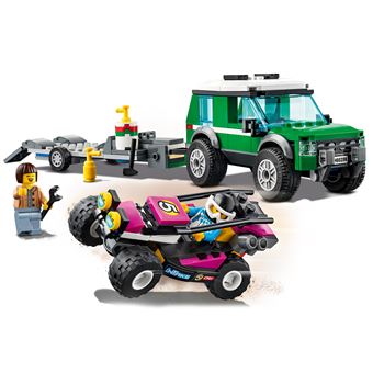 Lego City les voitures de Course Jouet de construction enfant 5 ans 60256