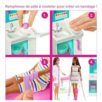 La Clinique de Barbie avec poupée incluse