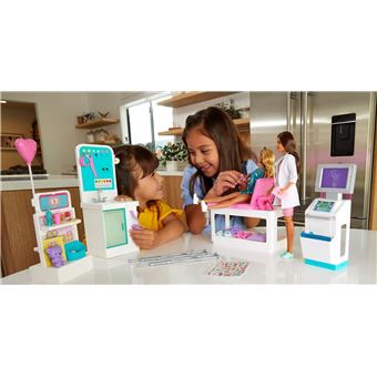Poupée Barbie et son appareil à faire des tresses Poupée Barbie et son appareil à faire des tresses