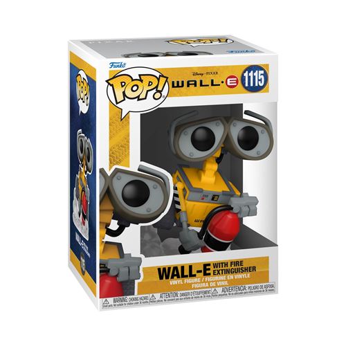 Acheter Figurine Funko Pop Disney Wall-E with Fire Extinguisher État correct - 17,43 € Figurine Funko Pop Disney Wall-E with Fire Extinguisher État correct - Funko reconditionné disponible sur Fnac