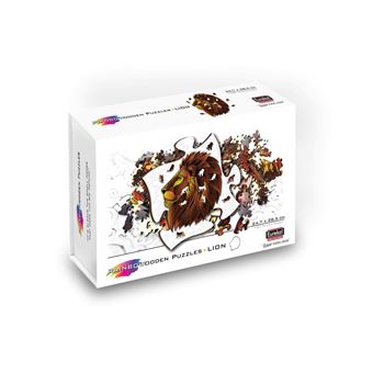 Puzzle Gigamic Rainbowooden Lion 121 pièces
