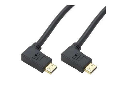 Câble HDMI 2.0 Coudé 90° 3 m Erard Noir