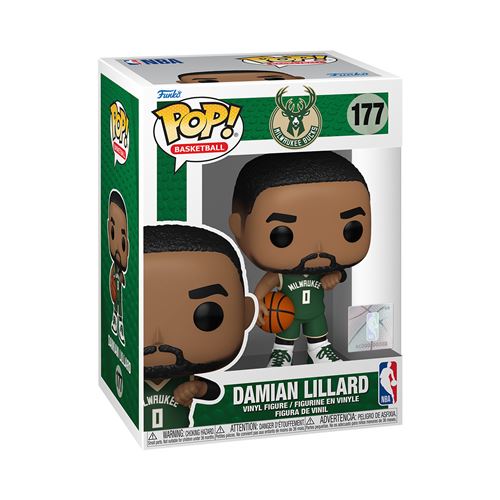 Figurine Pop Nba Milwaukee Buck Damian Lillard - vue 3