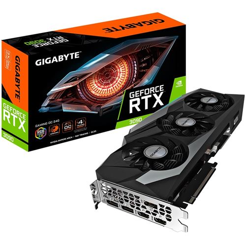 Refroidissement Gaming Gigabyte GeForce RTX 3090 OC Noir
