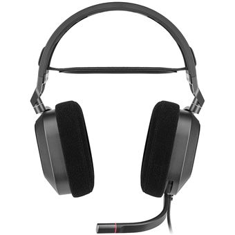 Micro-casque Gaming circum-aural filaire Corsair HS80 RVB Noir carbone - 1