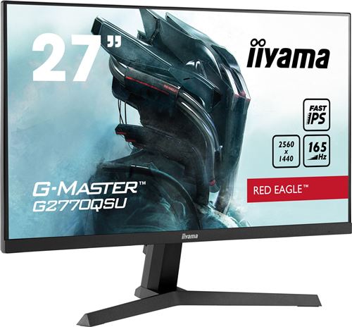 Ecran PC Gaming Iiyama G-Master G2770QSU-B1 27'' WQHD Noir