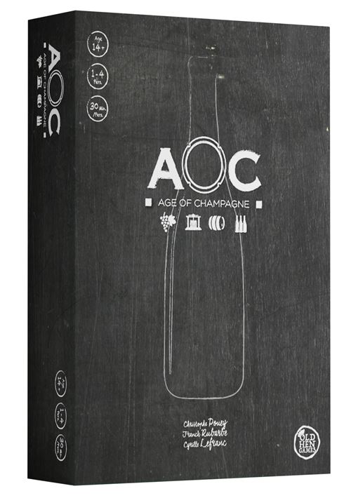 Boite de Jeu classique Old Hen Games Age of Champagne
