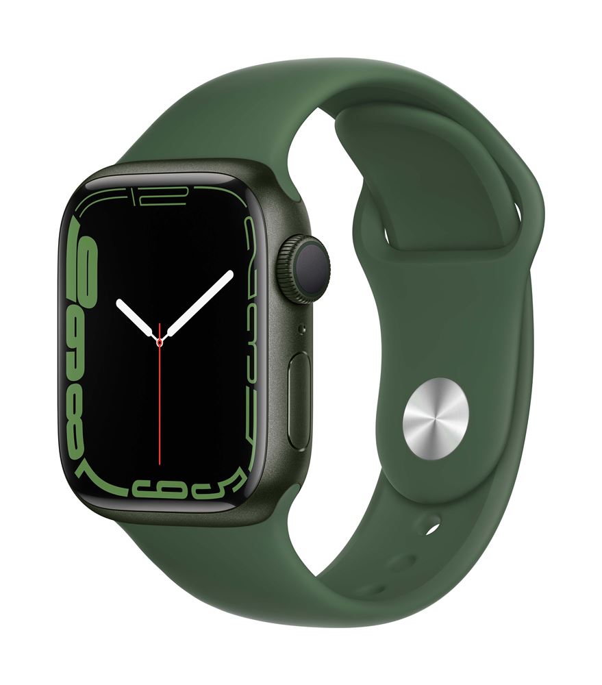 Photo de apple-watch-series-7-41-mm-gps-alu-vert