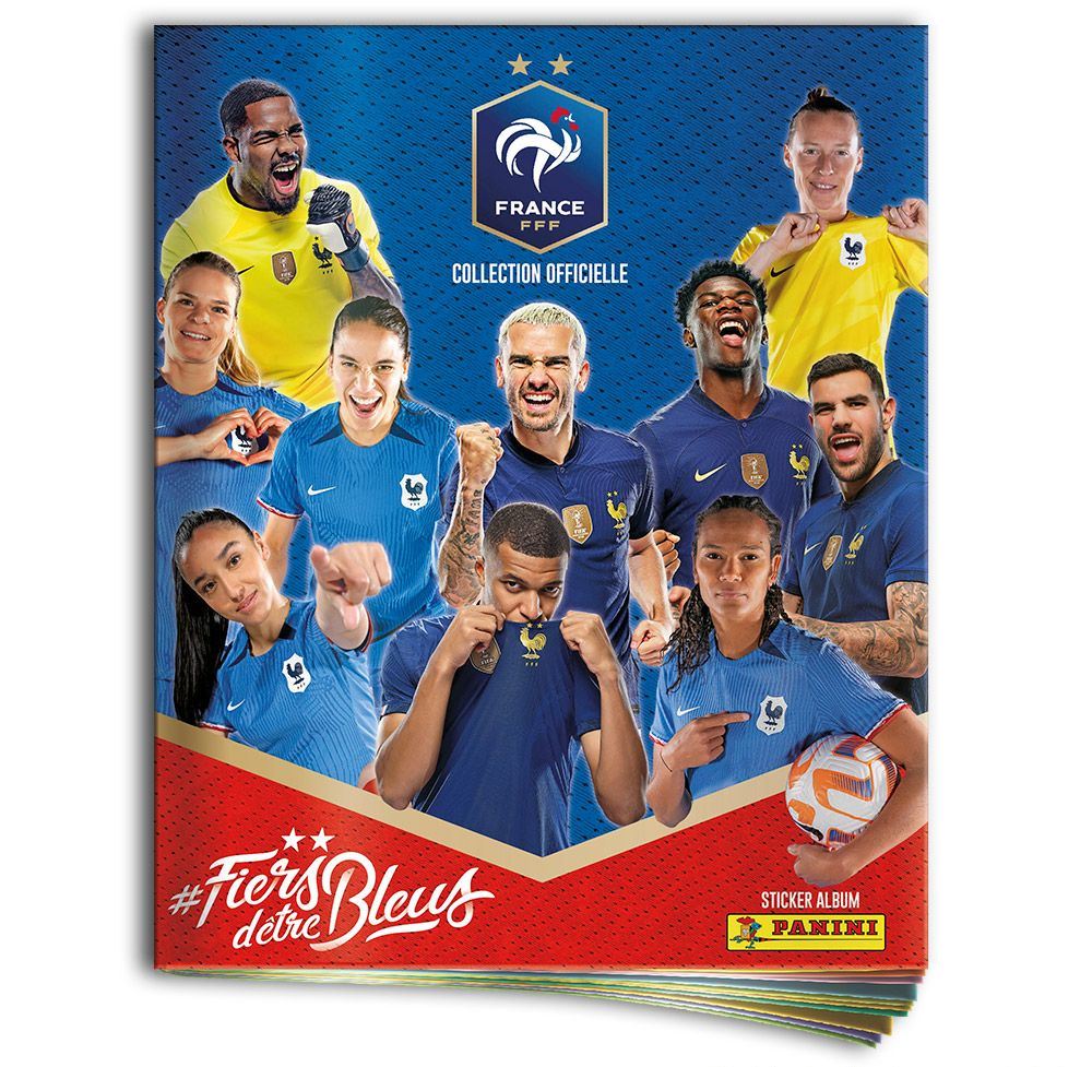 Carte à collectionner Panini Album équipes de France de Football - Carte à  collectionner
