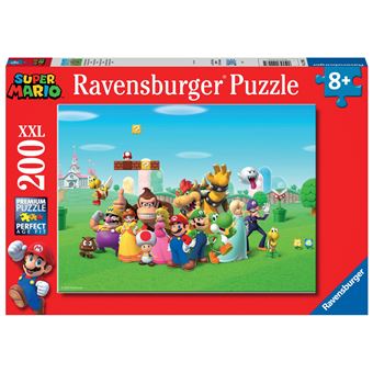 Puzzle 200 pièces XXL Ravensburger Les aventures de Super Mario