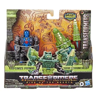 Pack de 2 figurines Transformers Rise of the Beasts Combiners Modèle aléatoire