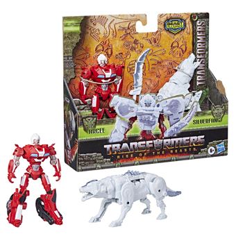 Pack de 2 figurines Transformers Rise of the Beasts Combiners Modèle aléatoire