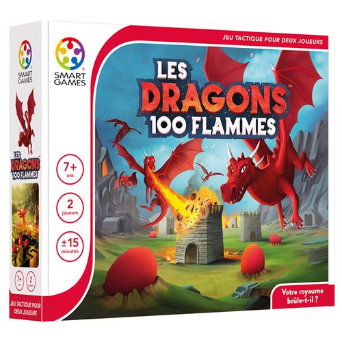 Jeu tactique Smartgames Les dragons 100 flammes