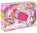 Poupon Nenuco dort avec moi et son baby monitor