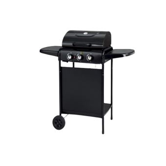 CookingBox 3-pits barbecue BBQ3F 3000 W Zwart - 1
