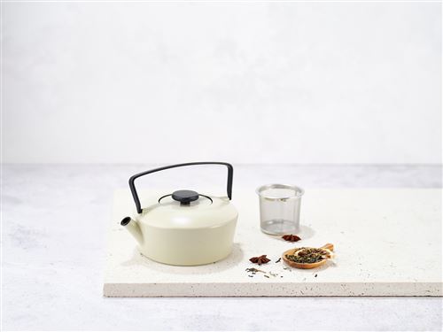 Théière en Fonte Cosy & Trendy Charlie 9138694 Crème
