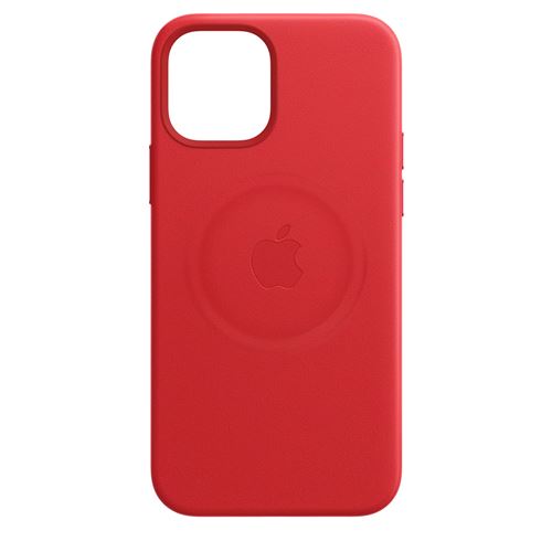Coque en cuir Apple MagSafe pour iPhone 12 Pro Max (PRODUCT)RED