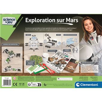 Jeu scientifique Clementoni Nasa Exploration Sur Mars