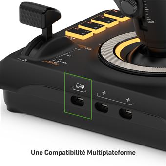 Manette joystick de simulation universelle Turtle Beach® VelocityOne™ Flightstick pour PC/Xbox One/Xbox Series X/S Noir