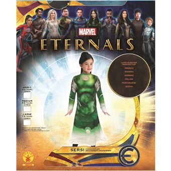 Déguisement tunique The Eternals Sersi Taille M