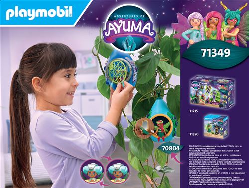  Playmobil Adventures of Ayuma Moon Fairy with Soul Animal :  Toys & Games