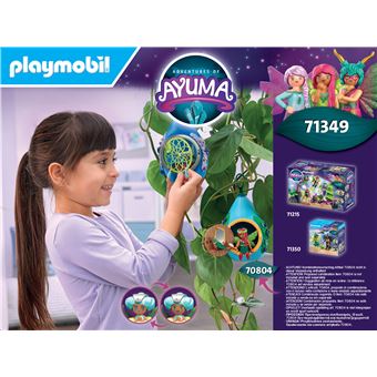 Playmobil Adventures of Ayuma 71349 Maisonnette de Moon Fairy