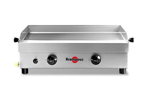 Plancha gaz Krampouz Samba Double PFSB2MA-KR 3000 W Inox