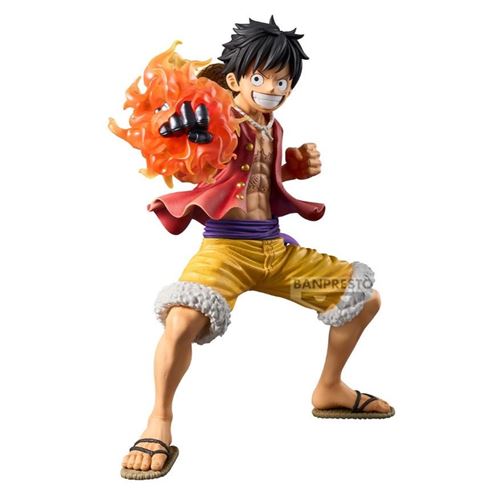 Banpresto Unisex Rouge Figurine One Piece Monkey D.luffy Special Edition Grandista - Image 3