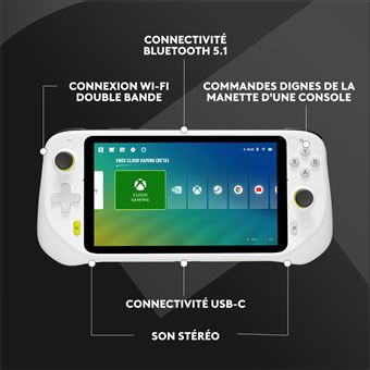 Console portable Logitech G Cloud Blanc