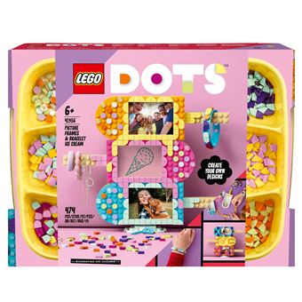 LEGO® DOTS™ 41956 Cadres photo et bracelet Crème glacée