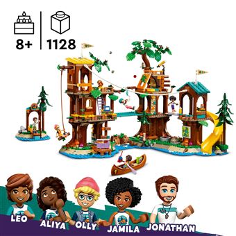 LEGO® Friends 42631 La cabane dans l’arbre de la base de loisirs