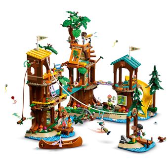 LEGO® Friends 42631 La cabane dans l’arbre de la base de loisirs