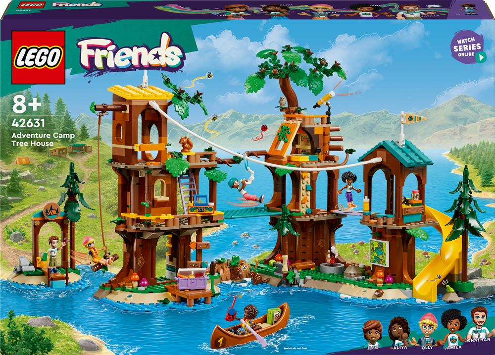 Lego Friends La Cabane Dans Larbre De La Base De Loisirs Lego Fnac Belgique