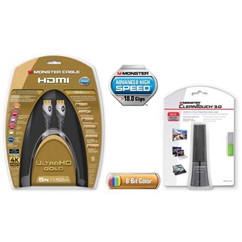 Monster Pack Gold Cable