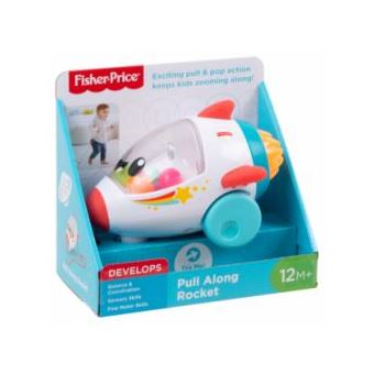 Jeu d'éveil Fisher Price Ma fusée à tirer