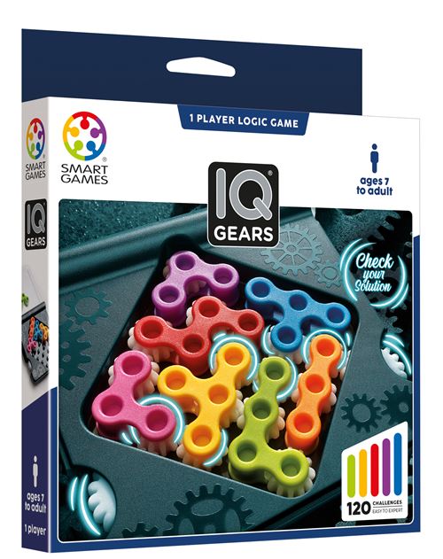 Casse-tête Smartgames IQ Gears – 120 Défis de Logique Amusants - vue 2