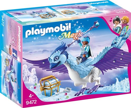 Playmobil Magic Le Palais De Cristal 9472 Gardienne Et Phénix Royal