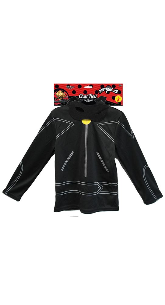 Kit déguisement Miraculous Ladybug Top et Loup Chat Noir - Accessoire de  déguisement - à la Fnac