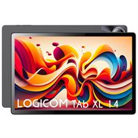 Tablette Tactile Logicom Tab XXL 14 14" 128 Go Gris + Folio