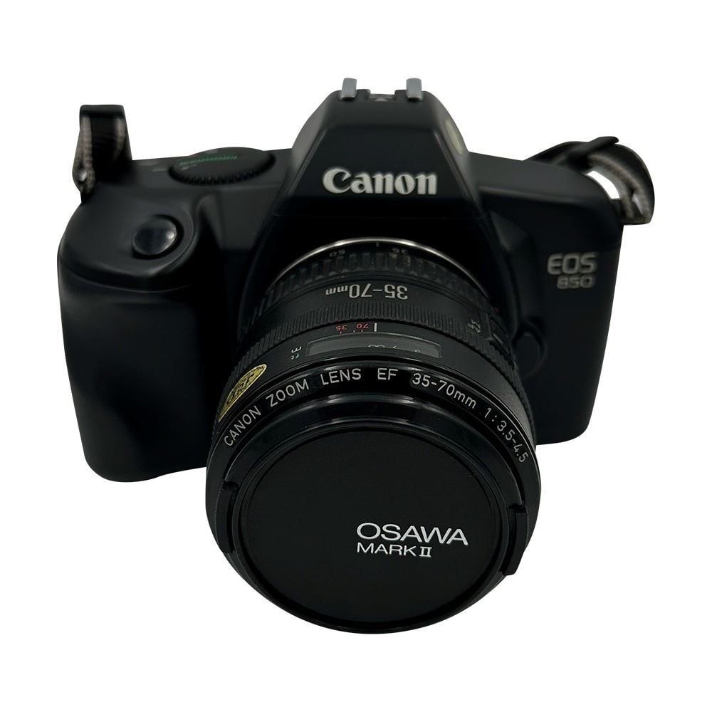 Appareil photo argentique Canon EOS 850 3570mm f3.54.5 Noir Reconditionné Appareil photo