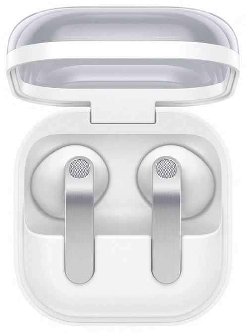 Samsung Galaxy Buds4 - Écouteurs Sans Fil avec Micro - Intra-Auriculaire - Bluetooth - Suppresseur De Bruit Actif - Blanc
