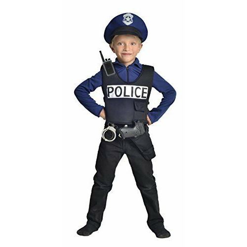 Panoplie de policier 5 à 7 ans Cesar