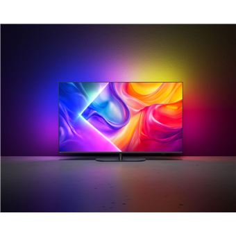 TV QLED 50PUS9050 126cm 4K UHD Ambilight P5 VRR 144Hz Pied pivotant The One 2025