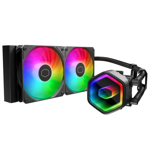 Kit Watercooling CPU Cooler Master MasterLiquid 240 Core II ARGB noir