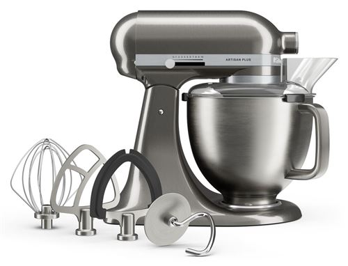 Robot Pâtissier Kitchenaid Artisan Plus 5Ksm50Pkvems Gris Étain