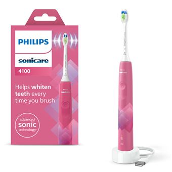Brosse à dents électrique Philips Sonicare 4100 Series HX3689/41 Rose