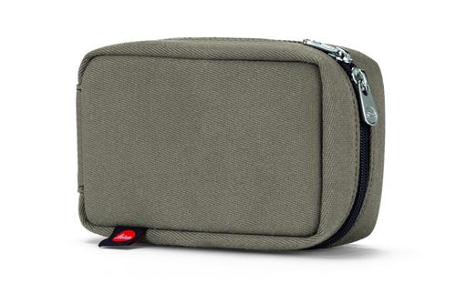 Stoffen etui grijs voor Leica C-LUX