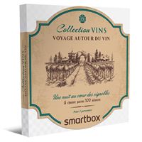 Coffret cadeau SmartBox Voyage autour du vin